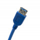 Кабель Extradigital USB 3.0 AM - AF, 1.5m, 28 AWG, Super Speed